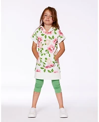 Deux par Deux Big Girls Organic Cotton Legging Green