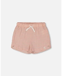 Deux par Big Girls Crinkle Short Light Old Pink