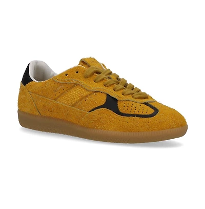 Tb.490 Rife Suede Fuzzy Yellow Leather Sneakers