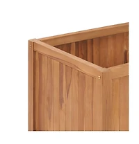 Garden Raised Bed 59.1"x19.7"x27.6" Solid Wood Teak