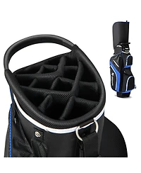 Golf Cart Bag with 14 Way Top Dividers