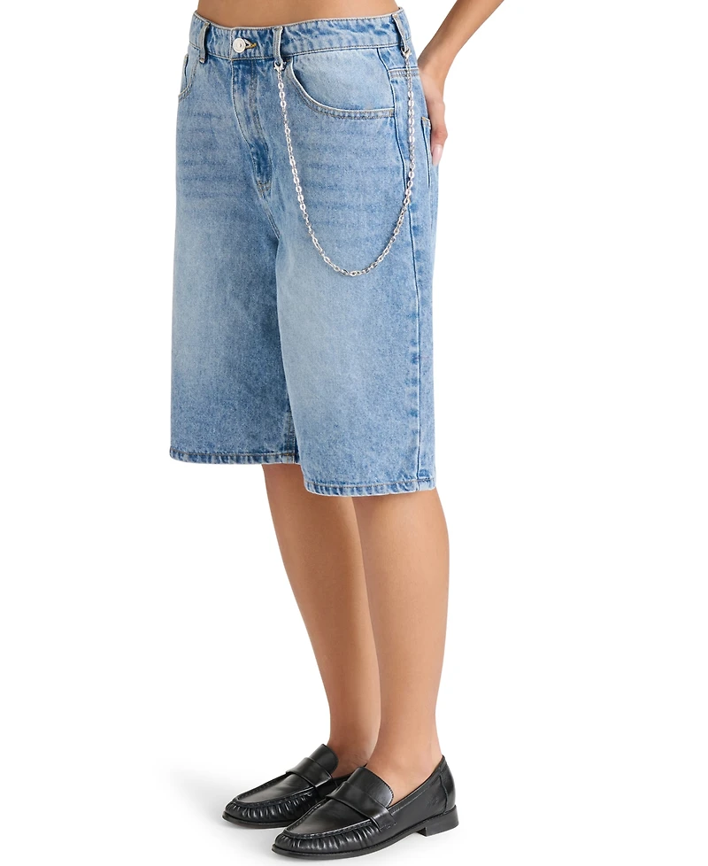 Steve Madden Women's Magdalen Jean Shorts