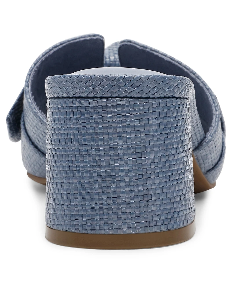 Anne Klein Women's Kizmet Knot Block Heel Dress Sandals