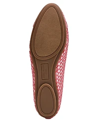 Anne Klein Women's Luci Raffia Cap Toe Ballet Flats
