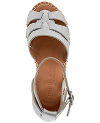 Gentle Souls Women's Coolie Espadrille Wedge Sandals