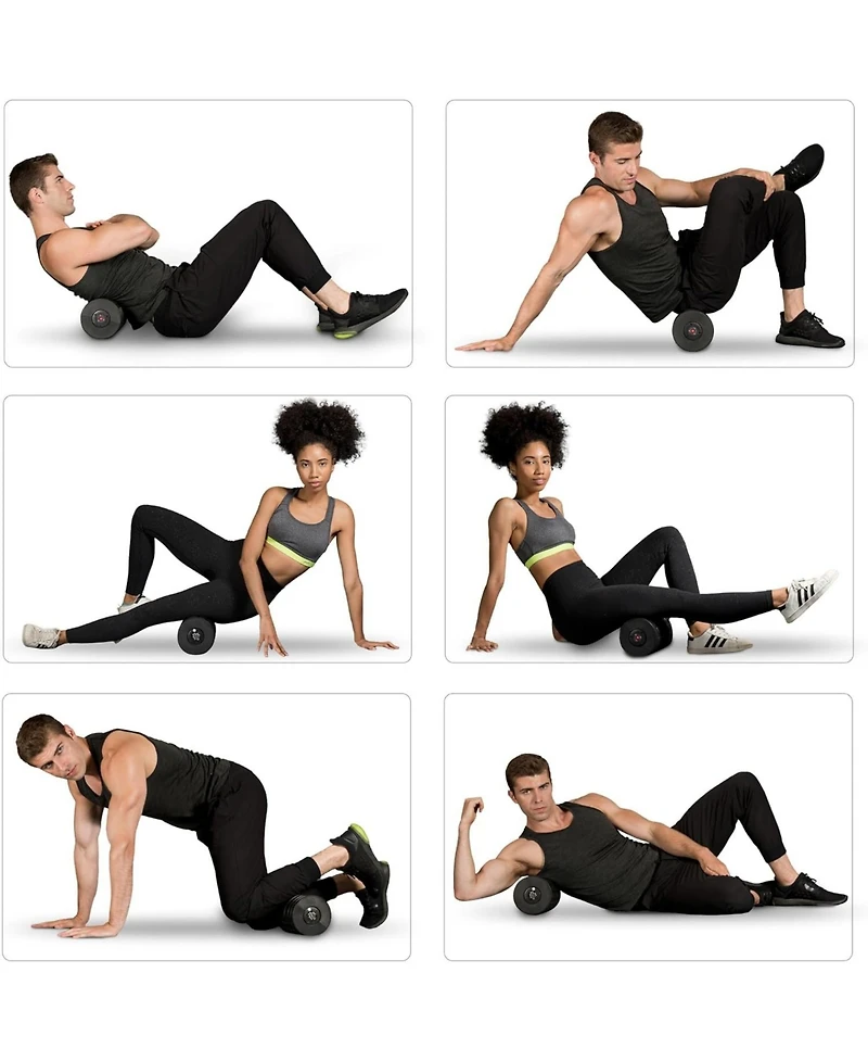 LifePro 4-Speed Vibrating Foam Roller for Muscle Recovery, Trigger Point Therapy, and Physical Therapy Exercises