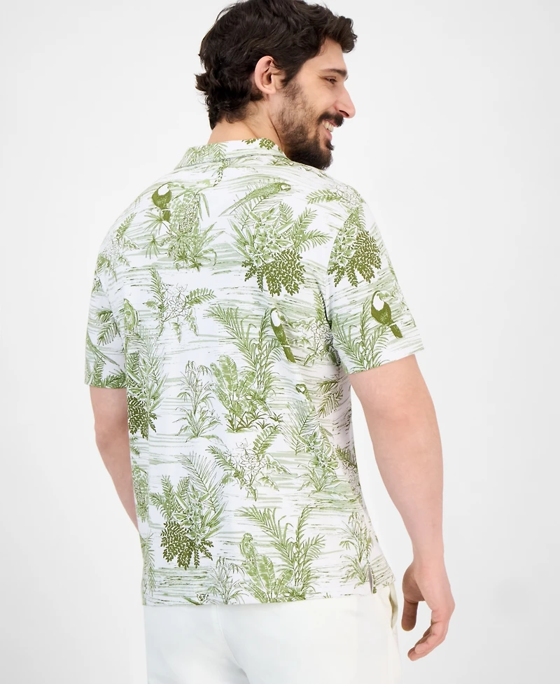 Tommy Bahama Men's Bird Sanctuary Classic-Fit Printed Polo Shirt