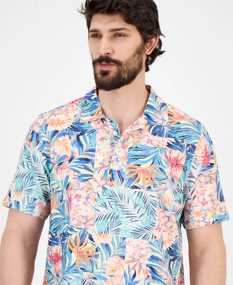 Tommy Bahama Men's Coast Positano Palms Performance Polo Shirt