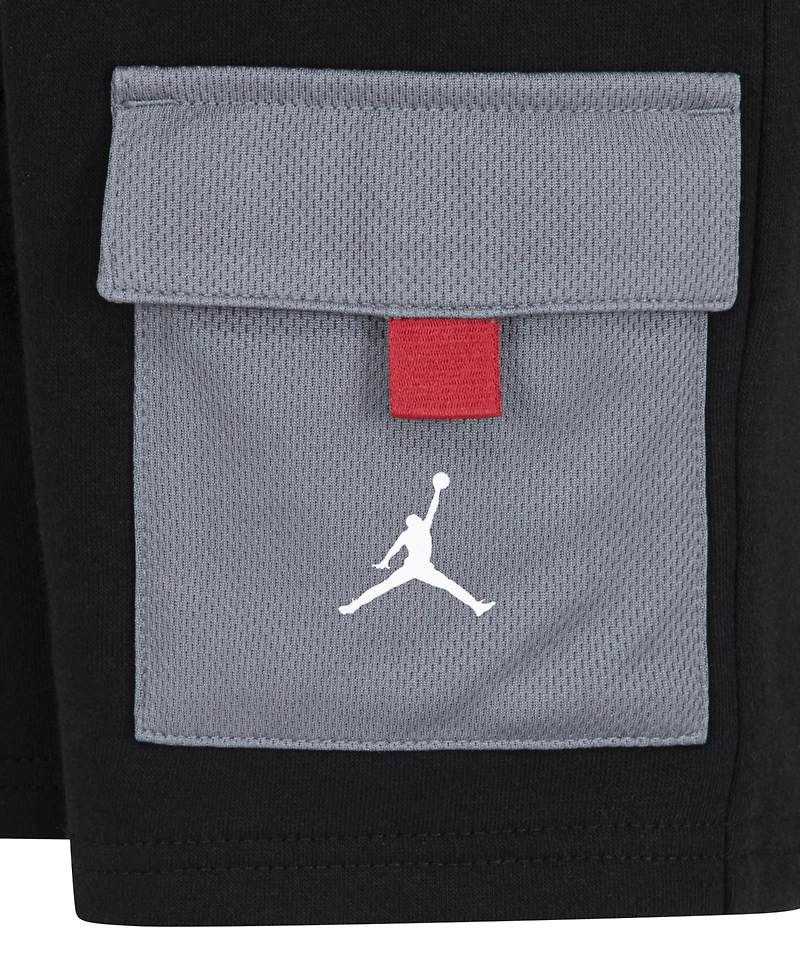 Jordan Little Boys 2-Piece 23 Flight Utility Shorts and T-Shirt Set