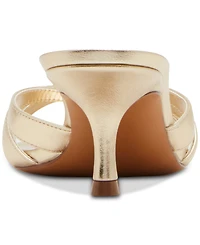 Steve Madden Women's Cary Strappy Kitten-Heel Mule Sandals