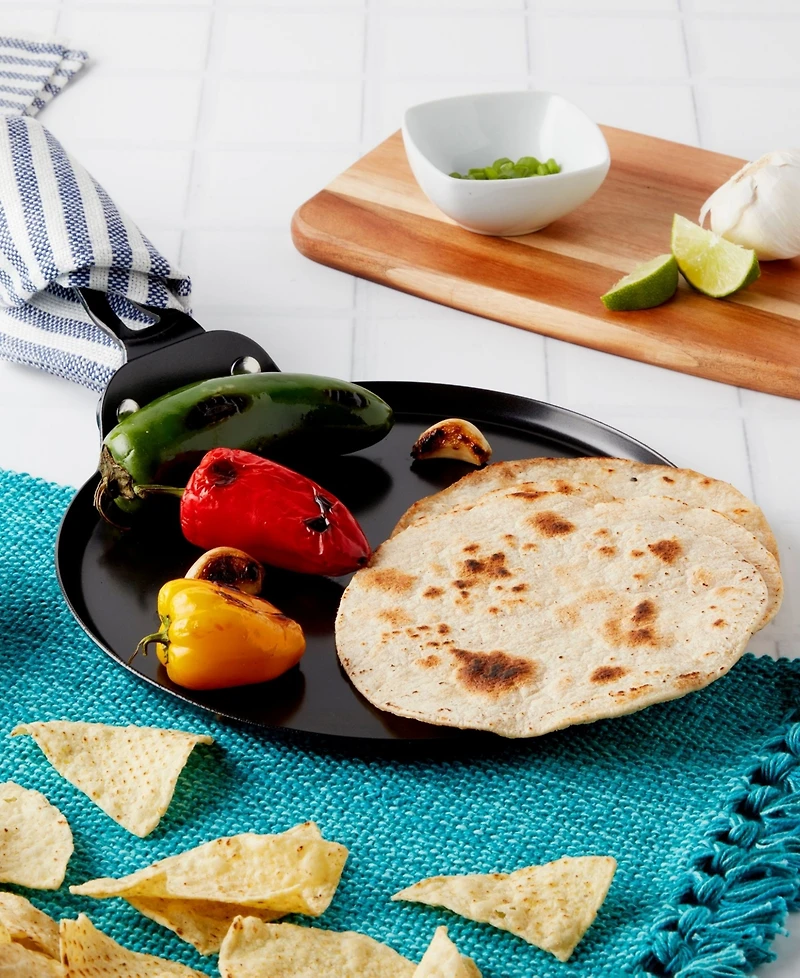 Infuse 9" Round Carbon Steel Comal Griddle