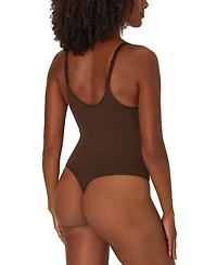 Maidenform Women's Everyday Seamless Shapewear Thong Bodysuit DMS830