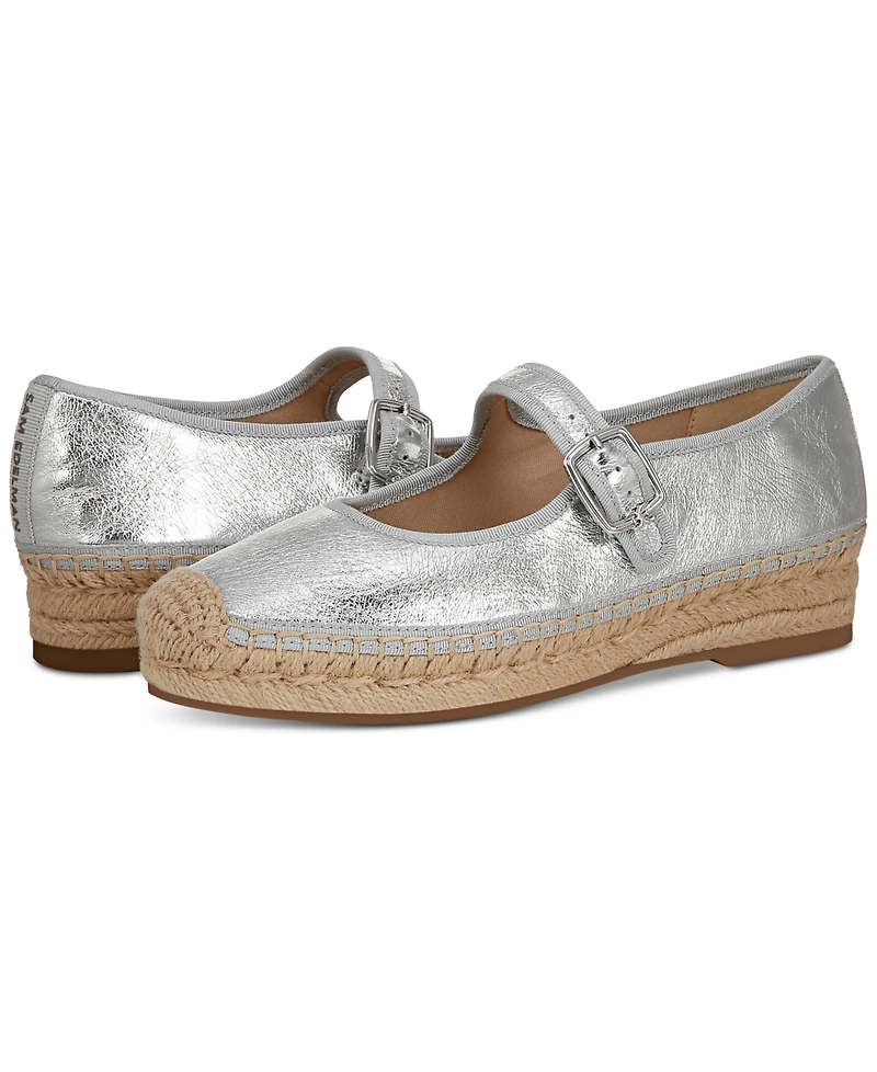 Sam Edelman Women's Mackie Mary Jane Espadrille Flats