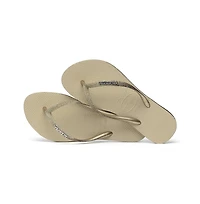 Havaianas Women's Slim Sparkle Slip On Sandals