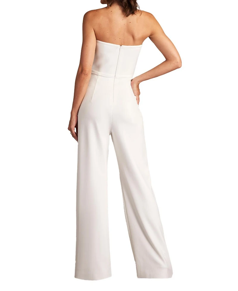 Tadashi Shoji Women's Lucas Twist-Front Jumpsuit