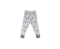 Everly Grey Little Boys Emerson Fitted Long Sleeve Two-Piece Pajamas