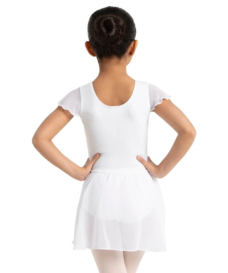Capezio Girls Flutter Sleeve Dress