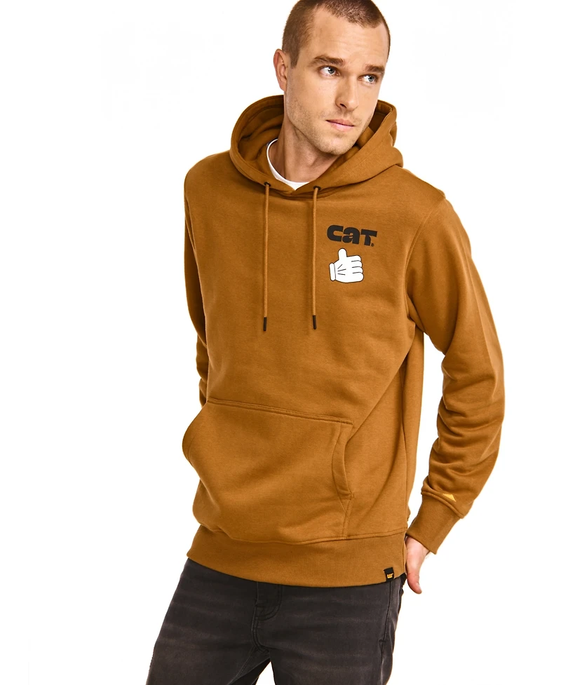 Cat Men's Graphic Pullover Hoodie