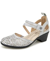 Jbu Women's Bethany Mary Jane Heel Shoe