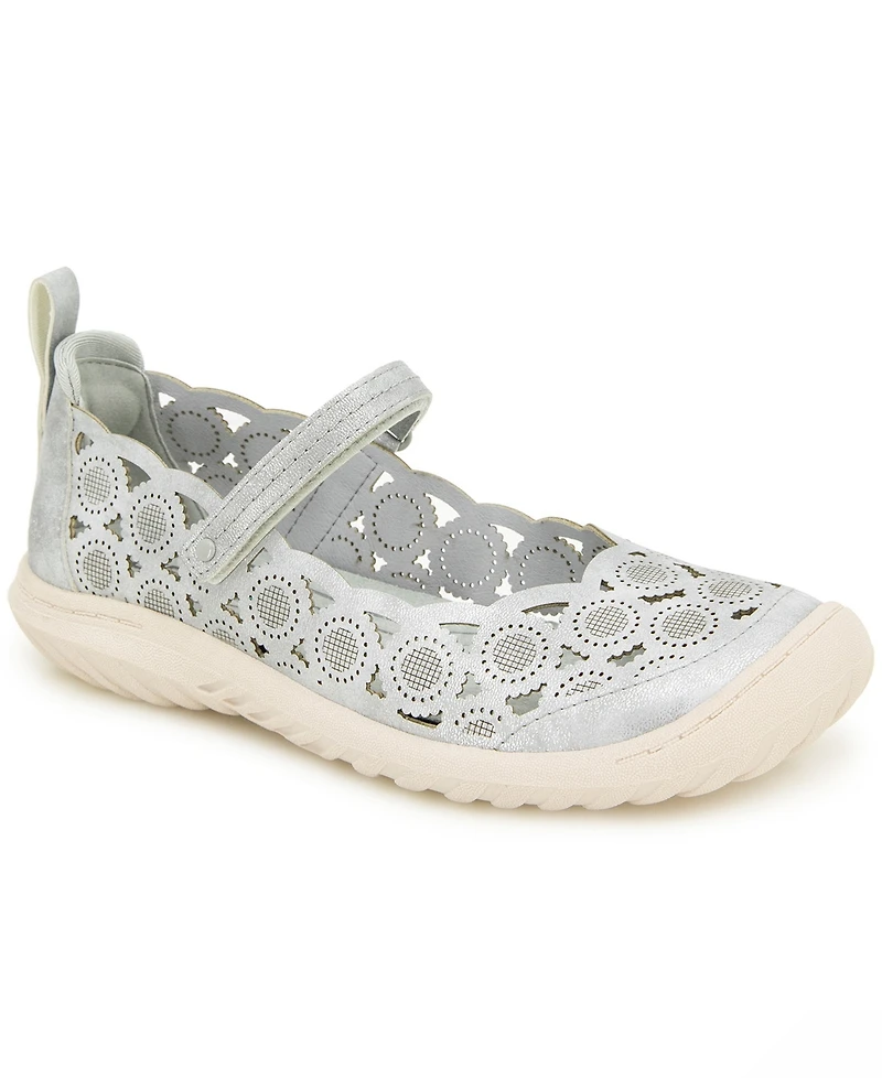 Jbu Women's Anne Casual Mary Jane Shoe