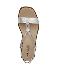 LifeStride Women's Radiant Square Open Toe Slingback Dress Sandals