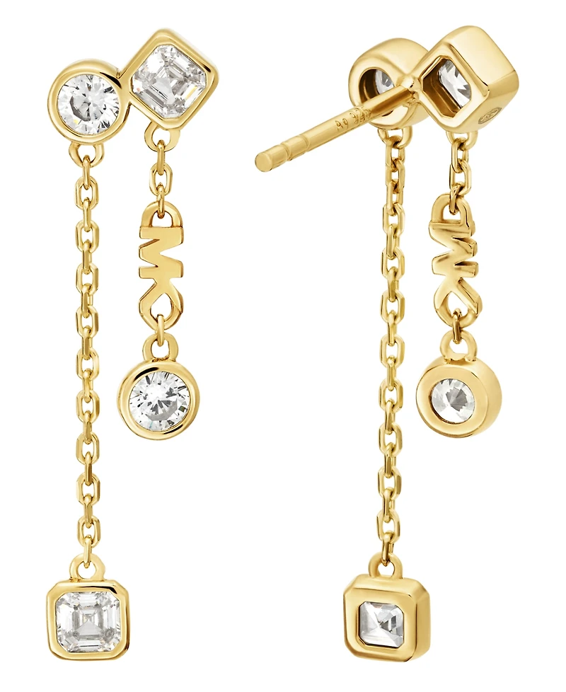 Michael Kors Brilliance Cubic Zirconia Drop Earrings