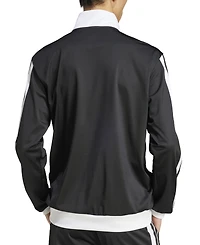 adidas Men's Regular-Fit 3-Stripes Colorblocked Tricot Track Jacket