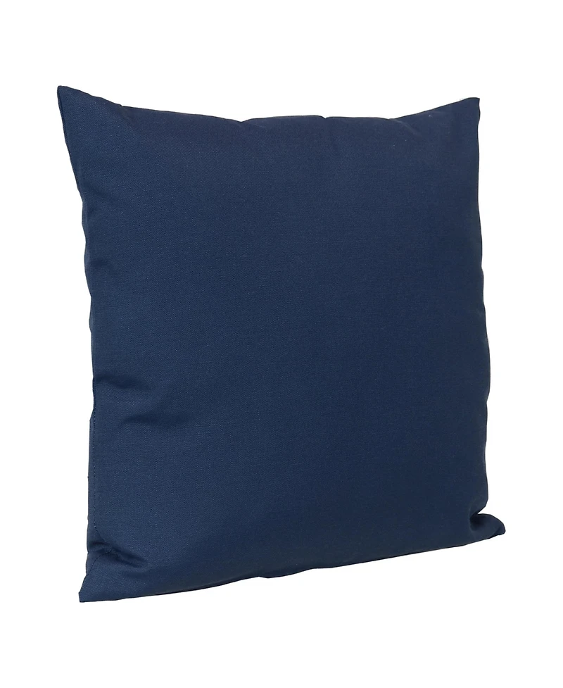Indoor/Outdoor Weather-Resistant Polyester Lumbar Decorative Pillow with Zipper Closure - 2pk