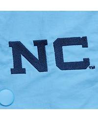 Mitchell & Ness Men's Navy/Carolina Blue North Carolina Tar Heels Throw It Back Vintage Logo Full-Zip Jacket