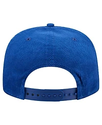 New Era Men's Royal Atlanta Braves Full Circle Corduroy Golfer Adjustable Hat