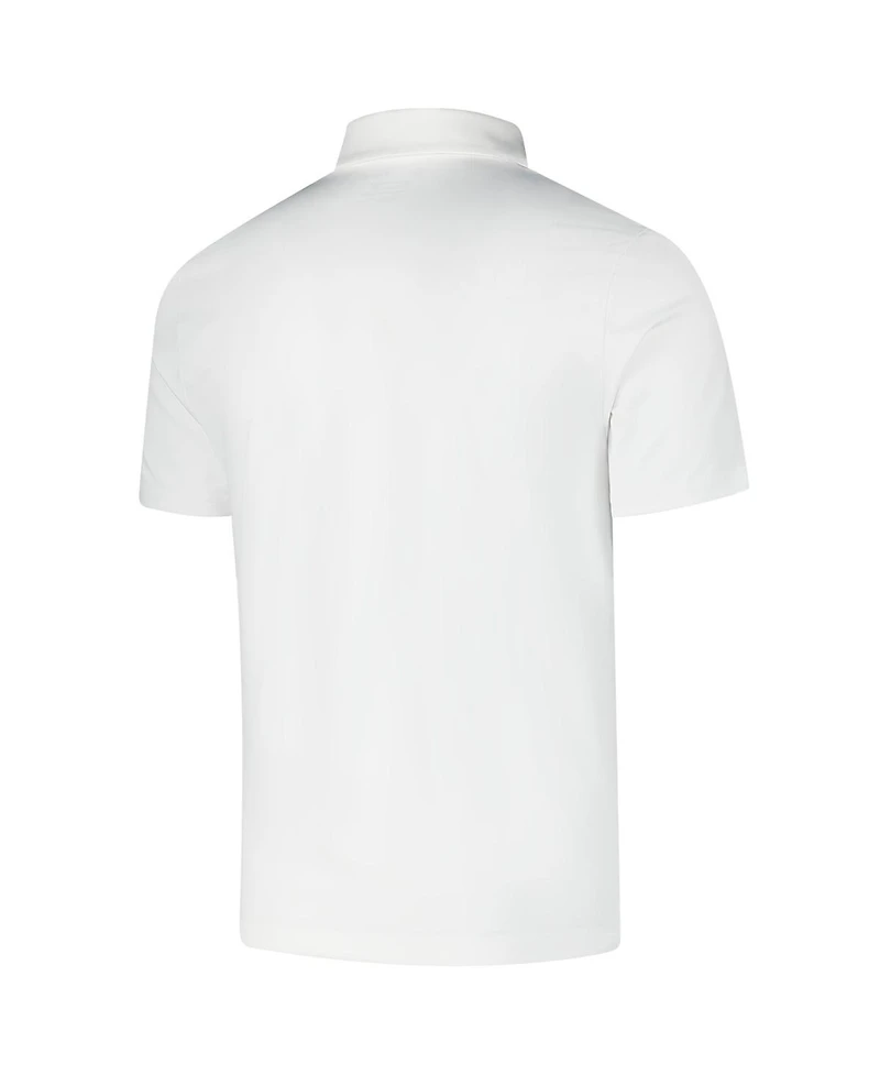Under Armour Men's White Notre Dame Fighting Irish Pinnacle Performance Polo