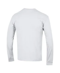 Champion Men's White Texas Longhorns Bevo Long Sleeve T-Shirt