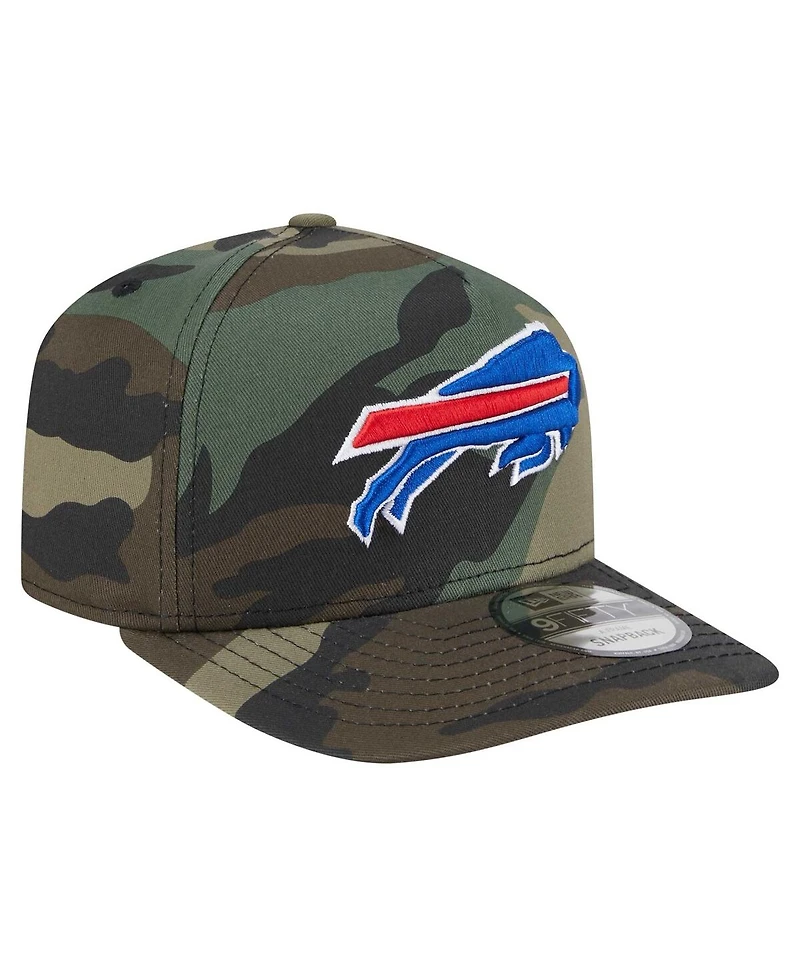 New Era Men's Camo Buffalo Bills Woodsy 9FIFTY Snapback Hat