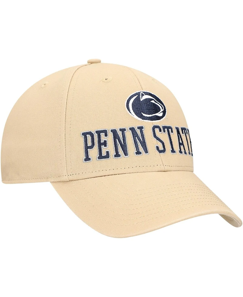 '47 Brand Men's Khaki Penn State Nittany Lions Powell Mvp Adjustable Hat