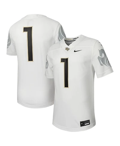 Nike Men's 1 White Ucf Knights Untouchable Replica Football Jersey