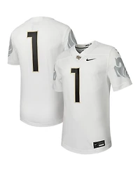 Nike Men's 1 White Ucf Knights Untouchable Replica Football Jersey