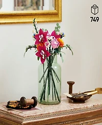 Lego Botanicals Pretty Flower Bouquet 10342 Building Kit, 749 Pieces