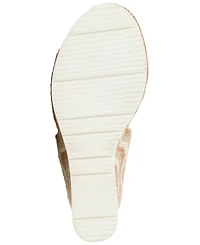 Gentle Souls Women's Evora Wedge Sandals