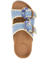 Gentle Souls Women's Kendall Buckled Platform Sandals