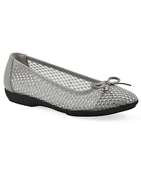Cliffs by White Mountain Women's Carlicia Round Toe Ballet Flats