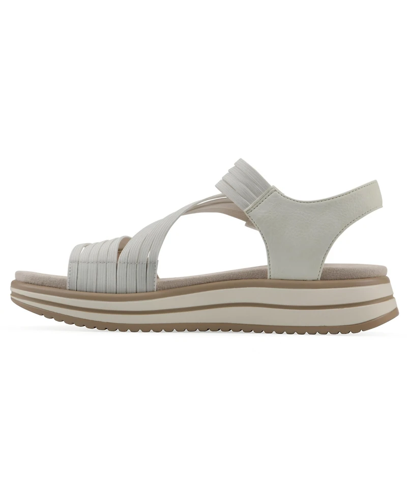 Cliffs by White Mountain Women's Hapford Sport Round Toe Sandals