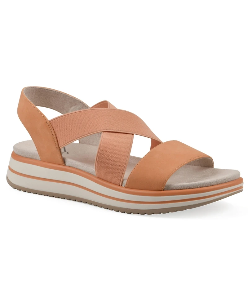Cliffs by White Mountain Women's Hapley Athleisure Slip-On Sandals