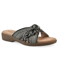 Cliffs by White Mountain Women's Blinding Slide Slip-On Sandals