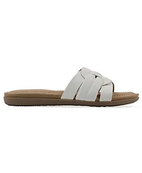 Cliffs by White Mountain Women's Fraley Slide Slip-On Sandals