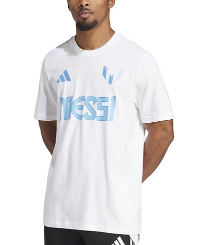 adidas Men's Messi Standard-Fit Graphic T-Shirt