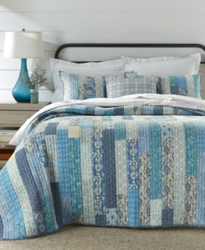 Charter Club Indigo Stripe Artisan Quilt Sets Exclusively At Macys
