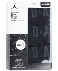 Jordan Big Boys Flight Modal Boxer Briefs, Pack of 3