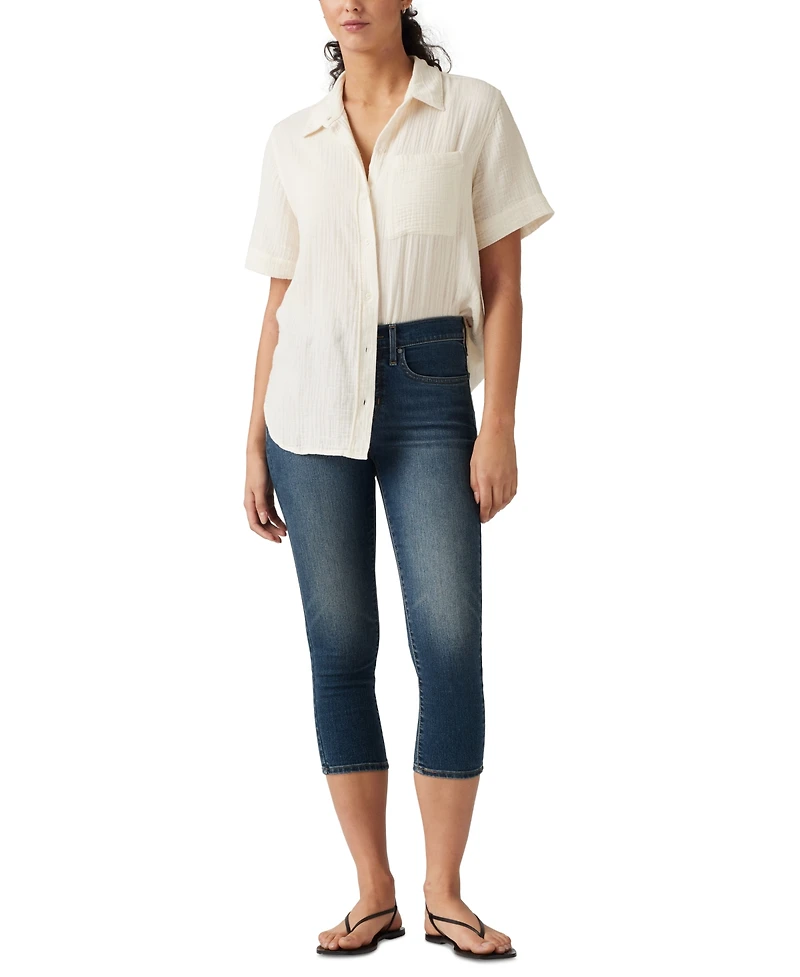 Levi's 311 Shaping Skinny Mid Rise Capri Jeans