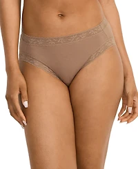 Jockey Women's High-Cut Lace Trimmed Brief Underwear 4611