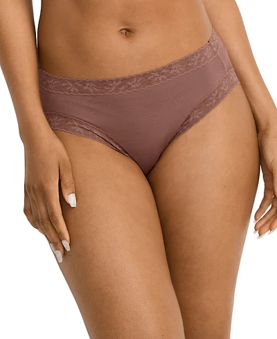Jockey Women's High-Cut Lace Trimmed Brief Underwear 4611